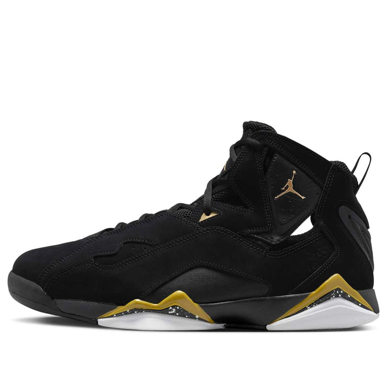 Air Jordan True Flight 'Black White Metallic Gold' 342964-072