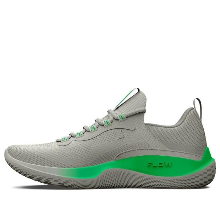Under Armour Flow Dynamic 'White Clay Green Screen' 3026106-300
