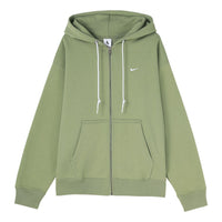 Nike Solo Swoosh Full-Zip Hoodie 'Oil Green' DR0404-386