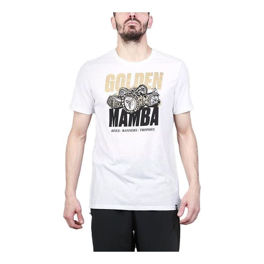 Nike Dri-Fit Kobe Bryant T-shirt 'White' AJ2808-100