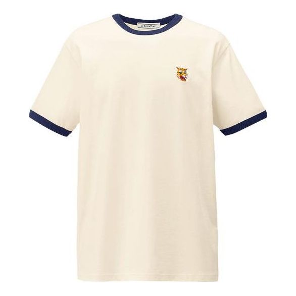 Onitsuka Tiger Graphic T-shirt 'Off White Navy' 2183B199-700