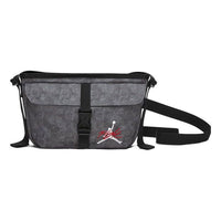 Men's Air Jordan Portable Large Capacity Messenger Bag Shoulder Bag Black DV5312-011