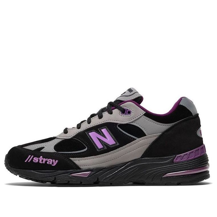 New Balance Stray Rats x 991 Made in England 'Black Purple' M991SRP