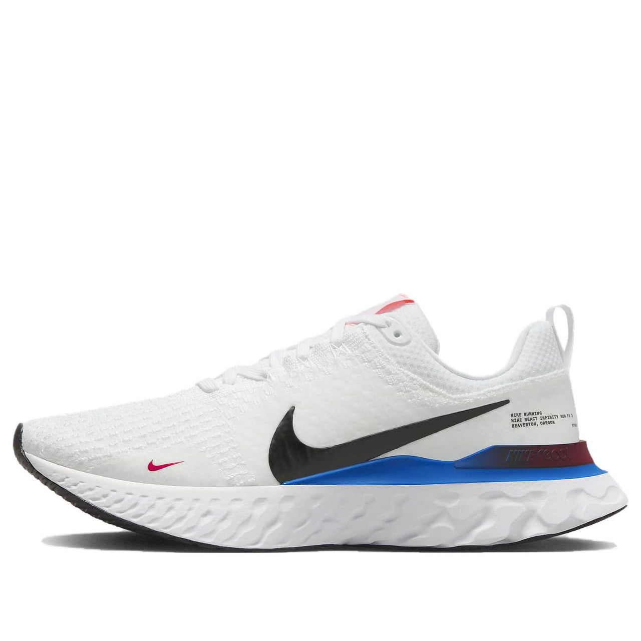 Nike React Infinity Run Flyknit 3 'White Photo Blue Red' FJ3994-100