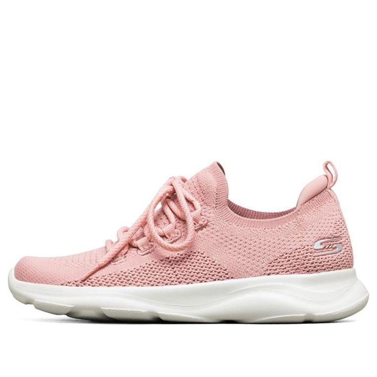 (WMNS) Skechers Bobs Surge Running Shoes Pink/White 117003-BLSH