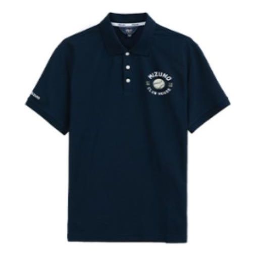 Mizuno Heritage Polo Shirt 'Black' D2CA33E1