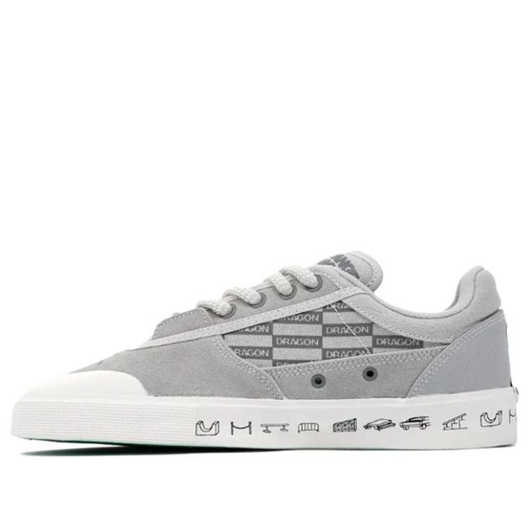Li-Ning Wave Low 50/50 'Grey White Special Box' AECS045-4