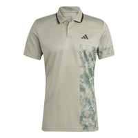 adidas Tennis Paris HEAT.RDY FreeLift Polo Shirt 'Silver Pebble' HT7233