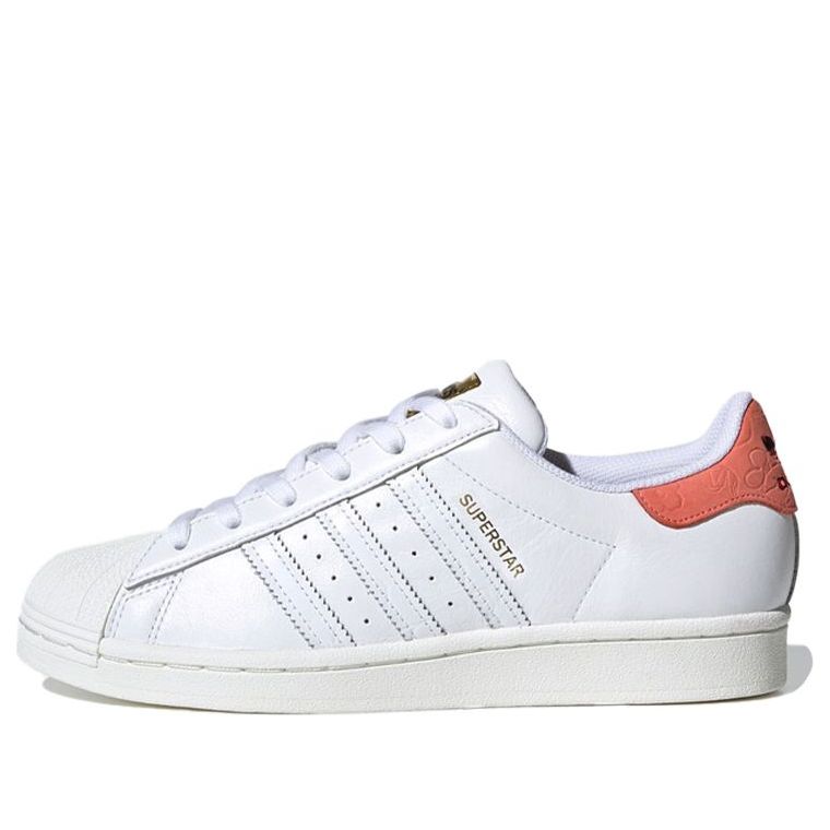 (WMNS) adidas originals Superstar - White/Pink FW8354