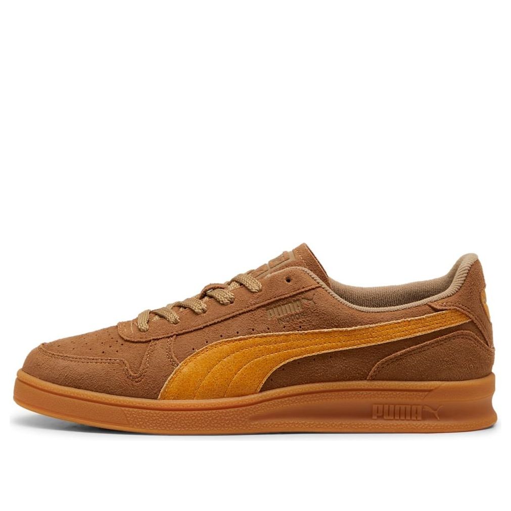 PUMA Indoor R Suede 'Chocolate Chip Sport Yellow' 398531-02