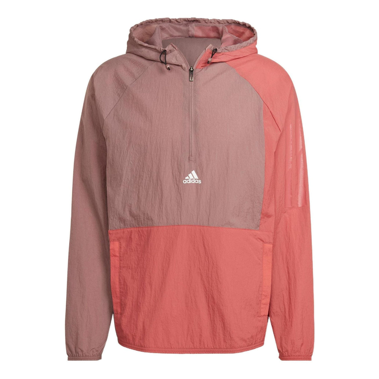adidas Colorblock Sports Gym Hooded Jacket Pink HZ9708