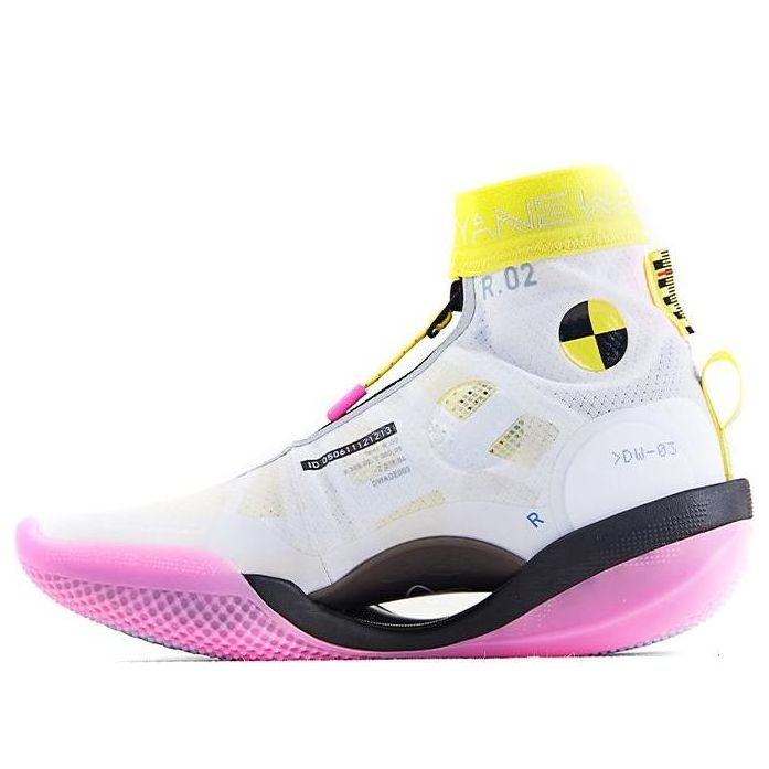 (WMNS) Li-Ning Way of Wade 9 Infinity Test R2 'White Pink Yellow' ABER002-5