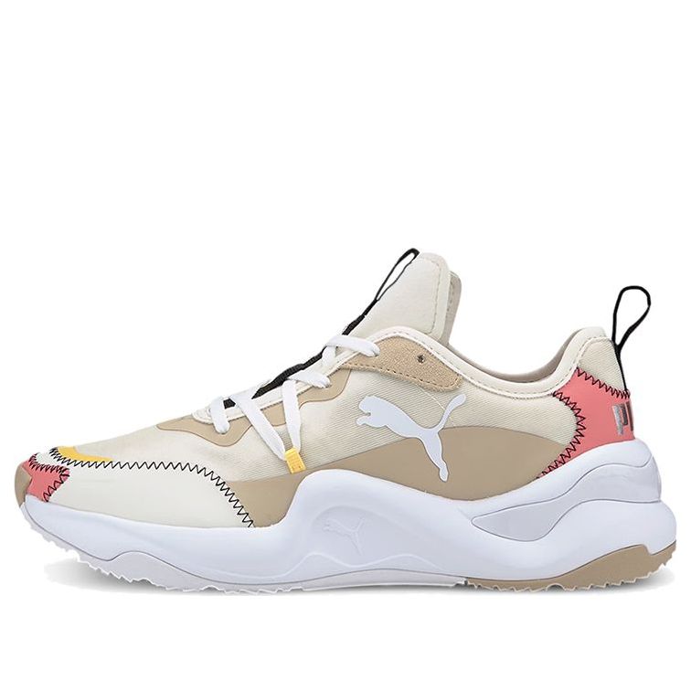 (WMNS) PUMA Rise Extravaganza Low-top Brown/Pink 373446-01
