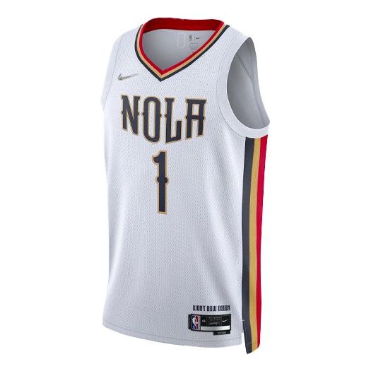 Nike x NBA New Orleans Pelicans 21-22 Jerseys 'Zion Williamson 1' DB4037-100