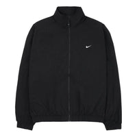 Nike Solo Swoosh Woven Track Jacket 'Black' DQ5201-010