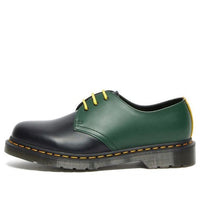 Dr. Martens 1461 Contrast Smooth Leather Shoes 'Black Green' 27289001