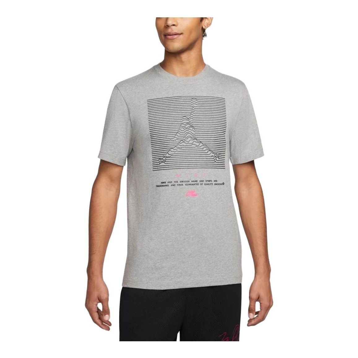 Air Jordan Jumpman Altitude Maps T-Shirt 'Carbon Heather' DH8972-091