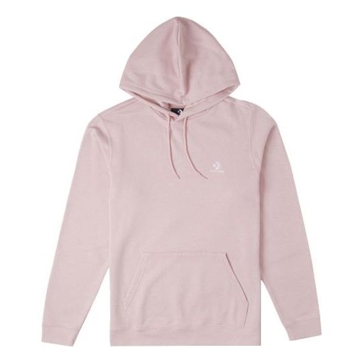 Converse Go-To Embroidered Star Chevron Standard-Fit Pullover Hoodie 'Pink Sage' 10023874-A28