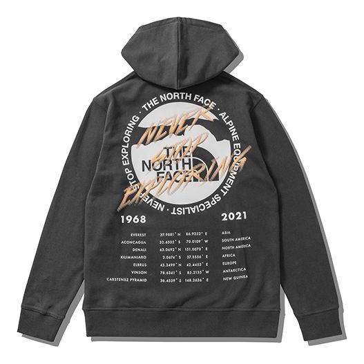 THE NORTH FACE X INVINCIBLE Half Dome Graphic Hoodie 'Grey' NF0A5B1T-0C5