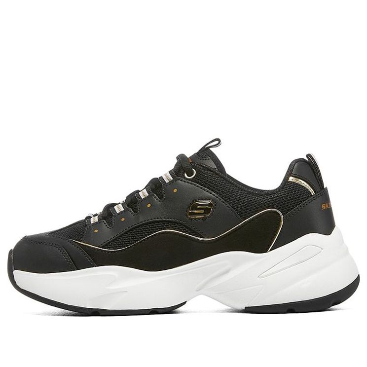 (WMNS) Skechers D'Lites 3.0 Cousin 'Black Gold' 8730056-BKGD