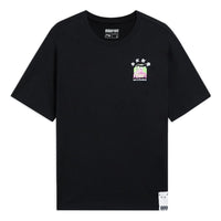 Li-Ning BadFive Small Graphic Loose Fit T-shirt 'Black' AHSS391-2