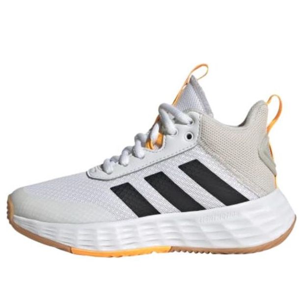 (GS) adidas Own The Game 2.0 J 'White Black Solar Gold' H06418