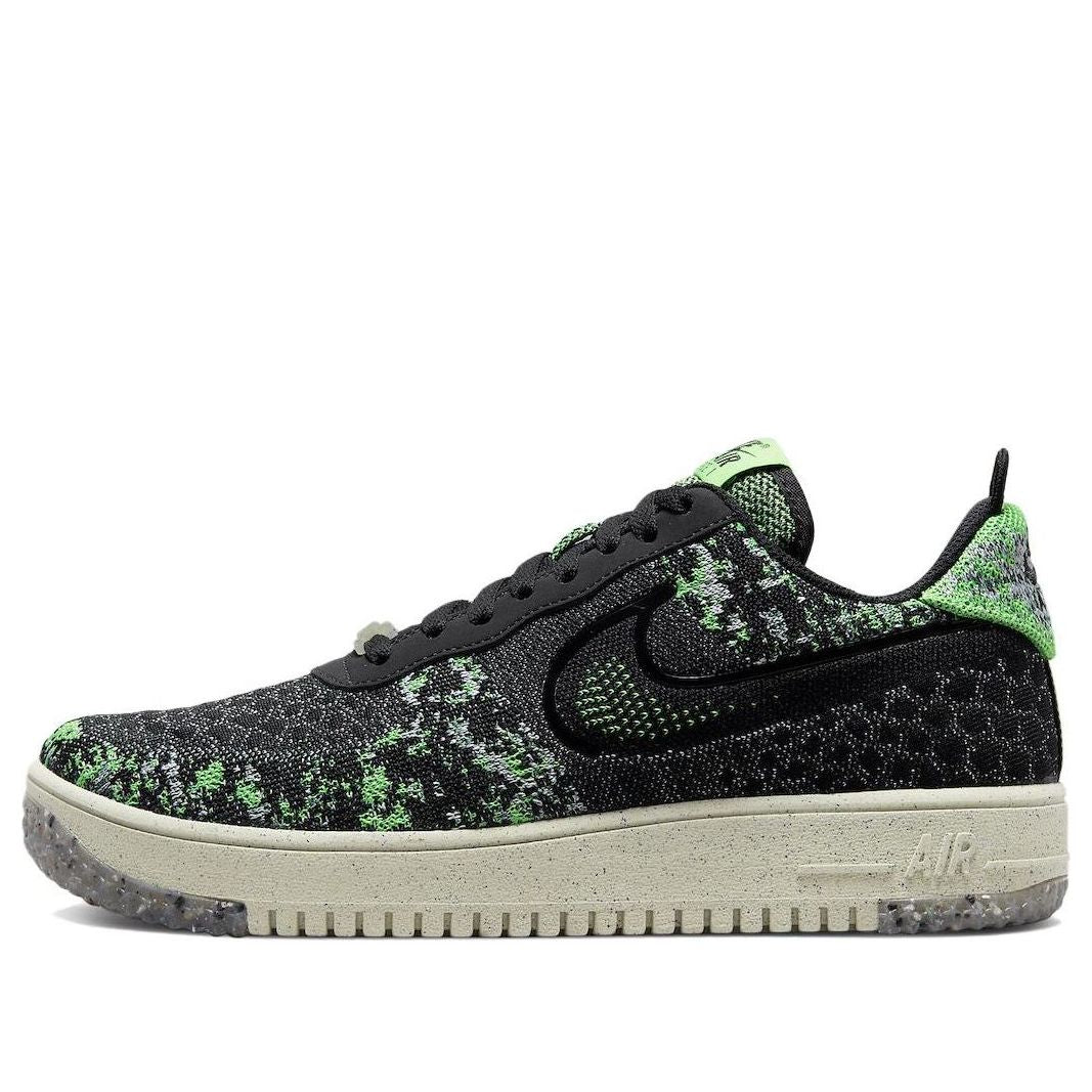 Nike Air Force 1 Crater Flyknit Next Nature 'Black Volt' DM0590-002