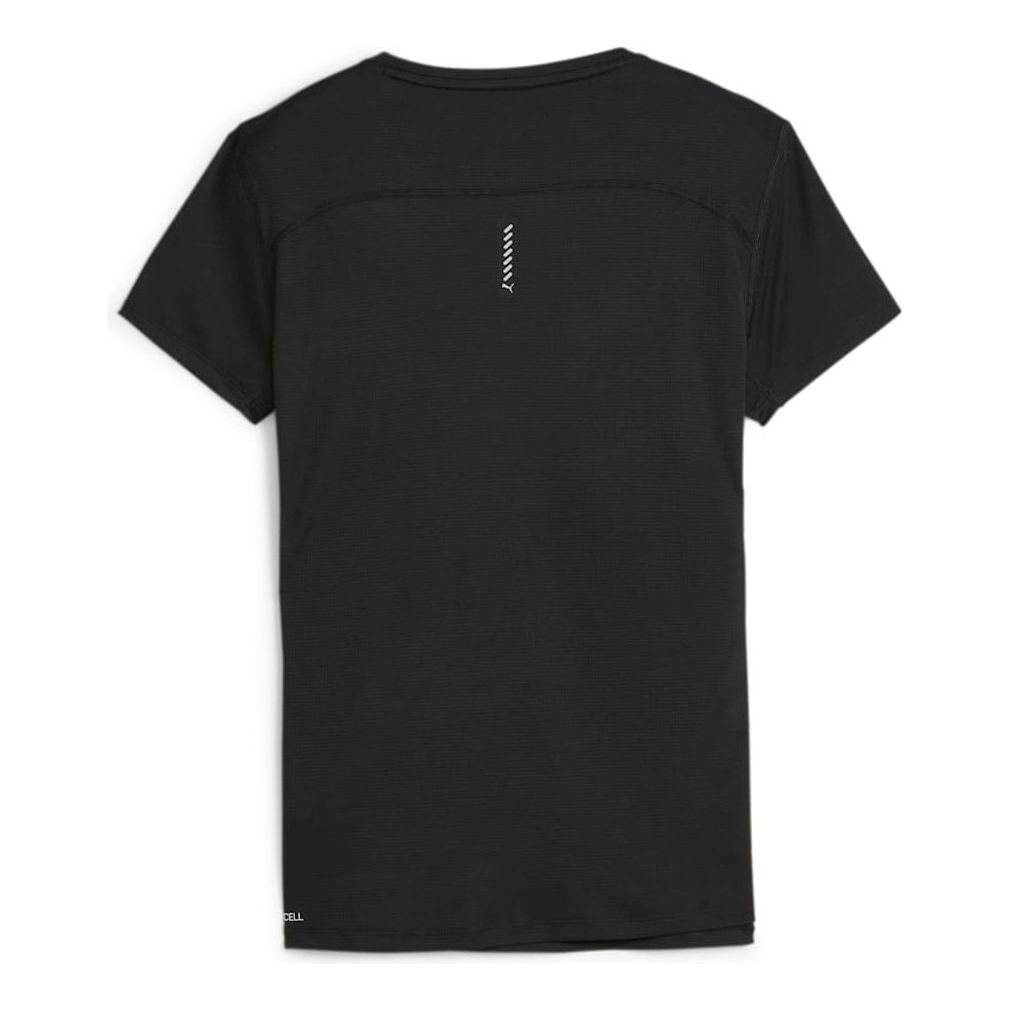 (WMNS) PUMA RUN FAVORITE T-Shirt 'Black' 525061-01