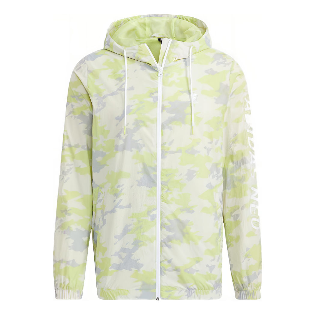 adidas Neo Jackets 'Green White' HC9708