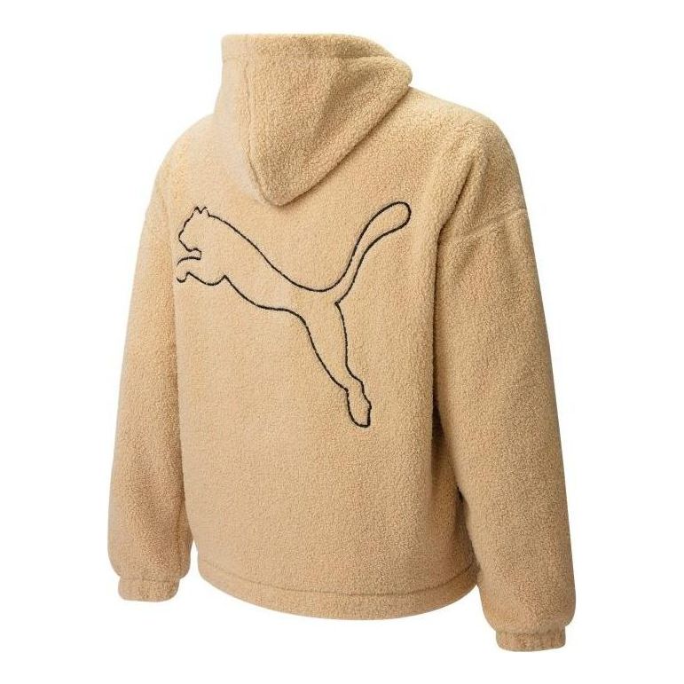 PUMA EMB Sherpa Jacket 'Beige' 539568-20