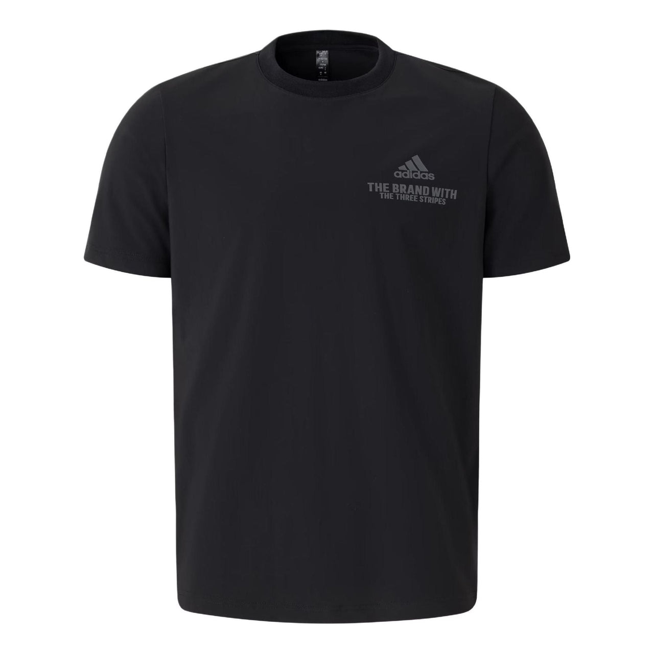 adidas Functional Logo T-shirt Asia Sizing 'Black' JD5748