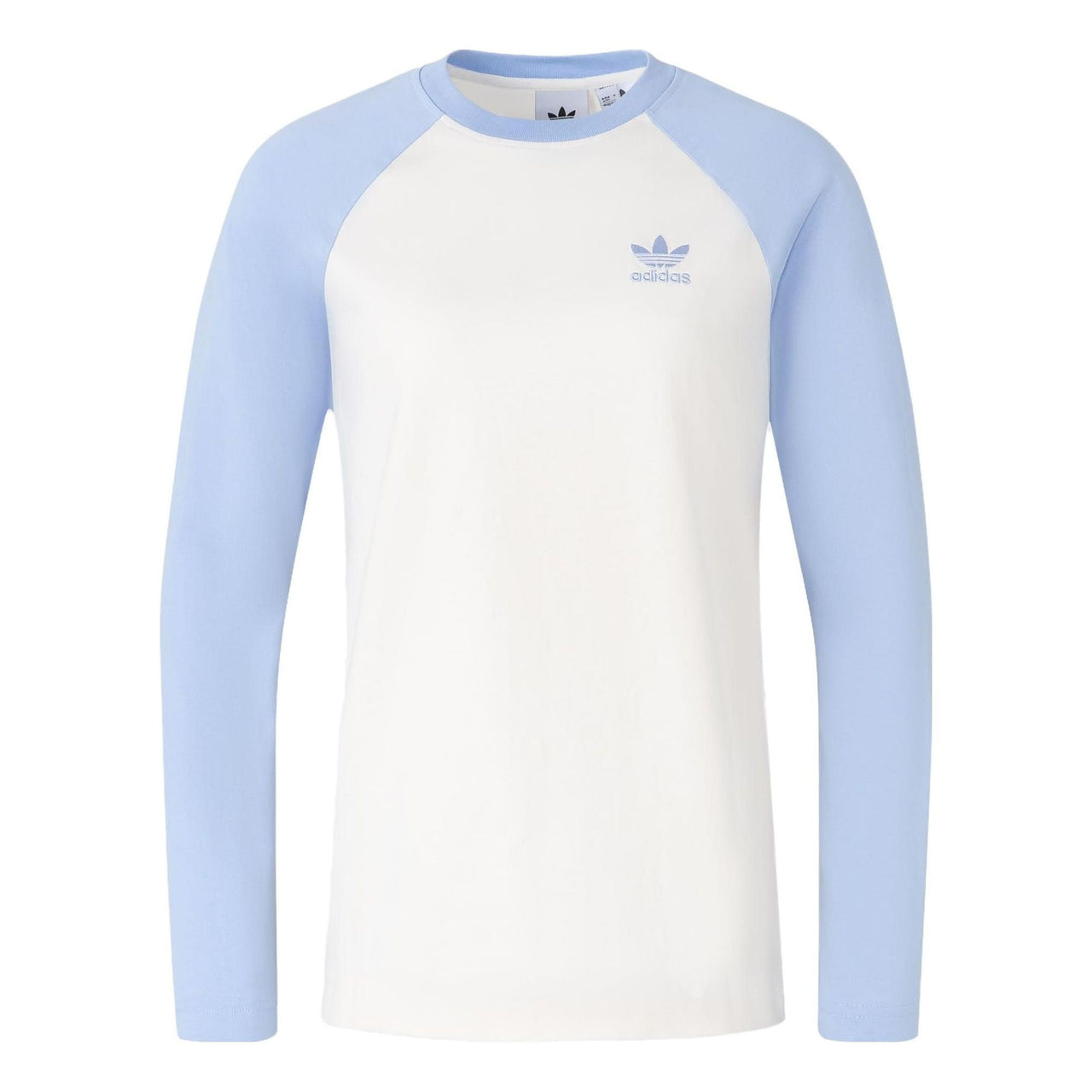 adidas long sleeve T-shirt 'White Purple' IS5376