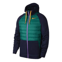 Nike Therma FZ Winterized Trainer Jacket For Men Blue/Green BV6299-498