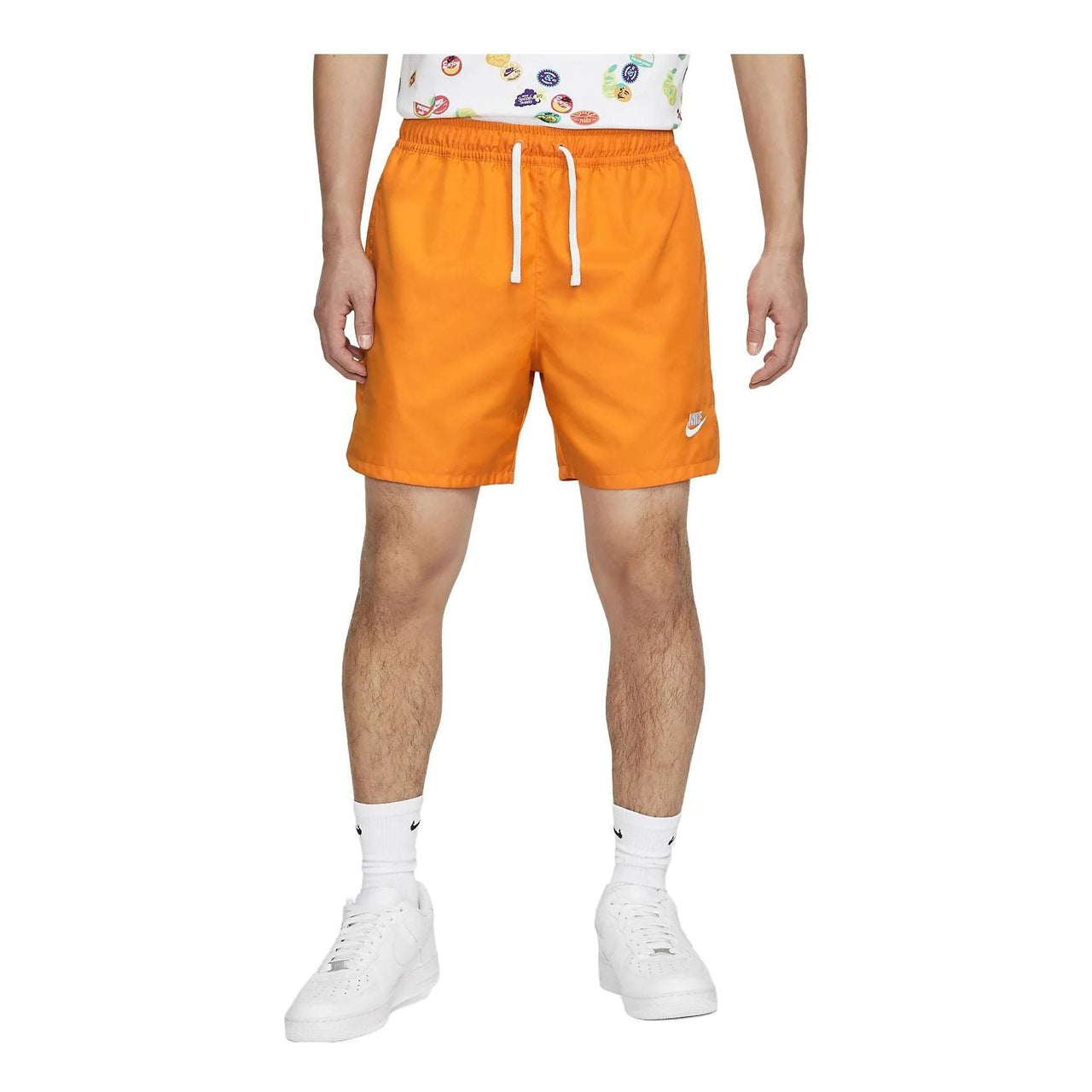 Nike Sportswear Sport Essentials Woven Lined Flow Shorts 'Orange' DM6830-886
