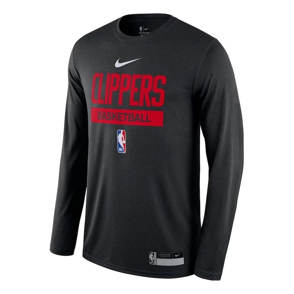 Nike x NBA Essential Practice Legend Performance Long Sleeve T-Shirt 'LA Clippers' DR6522-010
