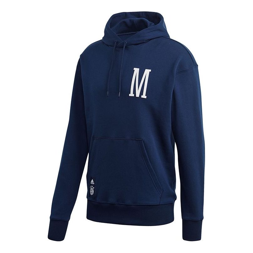 adidas FCB SSP Bayern Munich Soccer/Football Sports Pullover Navy Blue FR3986