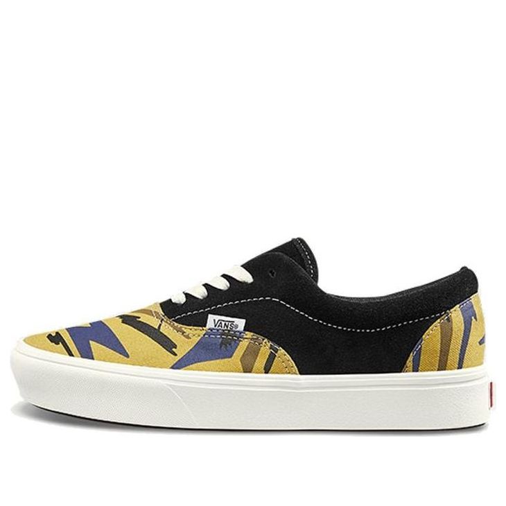 Vans UA ComfyCush Era LX 'Black Yellow' VN0A45JYVWV
