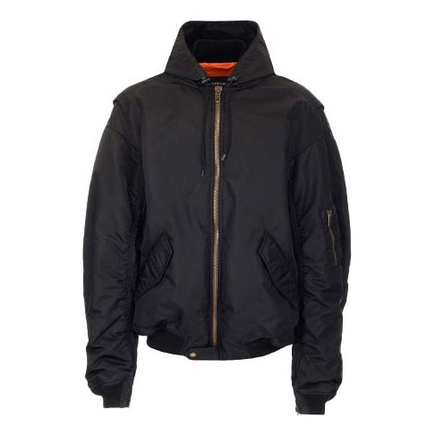 Balenciaga 3B Sports Icon Light Bomber Jacket 'Black' 698843TLO251000