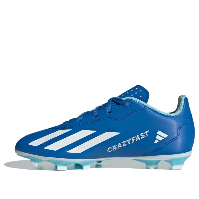 (GS) adidas X Crazyfast.4 Flexible Ground Soccer Cleats 'Blue' IE1587