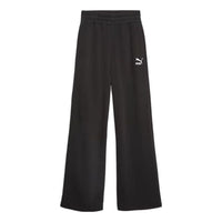 (WMNS) PUMA Classics Relaxed Sweatpants 'Black' 623458-01
