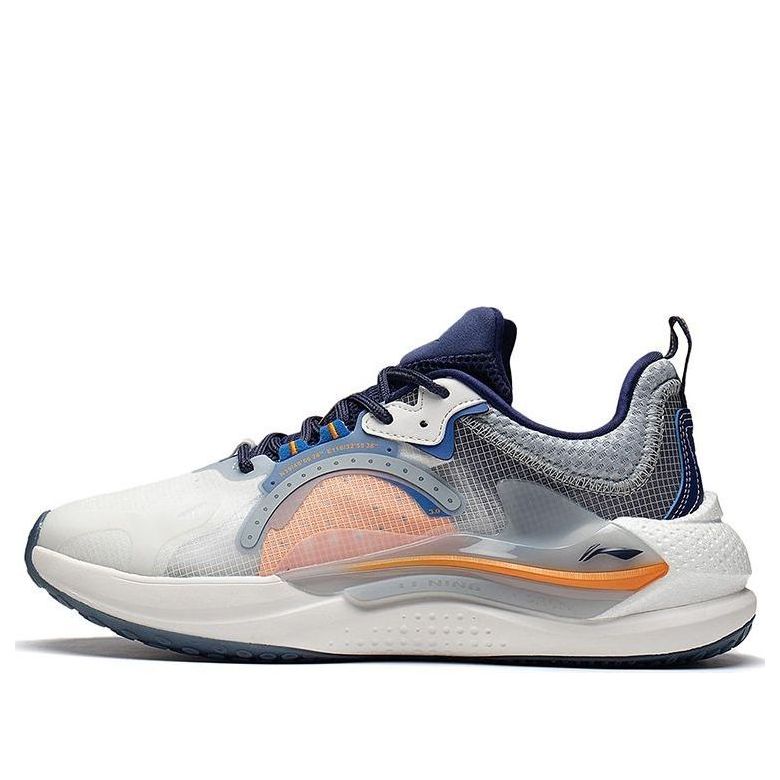 Li-Ning Spark 3 'White Blue Purple' AGLS061-4