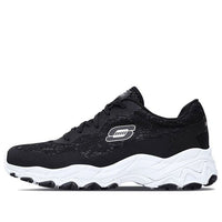 (WMNS) Skechers Encore Low-Top Black 66666056-BKGD