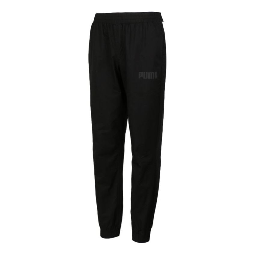 PUMA Modern Basics Chino Pants 'Black Grey' 588795-01
