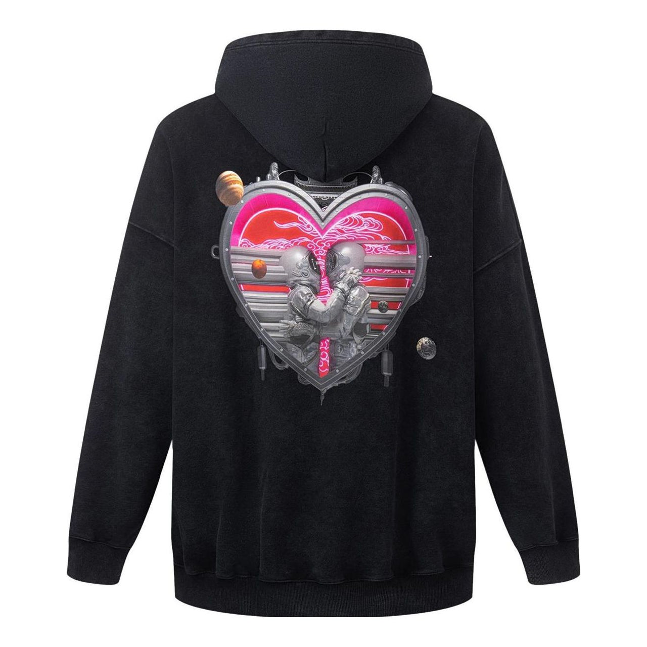 Li-Ning Valentine's Day Graphic Hoodie 'Black' AWDT231-1