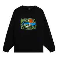 Li-Ning Hoops Comic Graphic Sweatshirt 'Black' AWDSG95-2