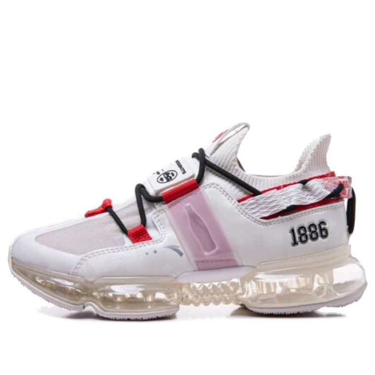 (WMNS) ANTA x Coca-Cola Running Series Sneakers 'White Black Red' 122025530-5