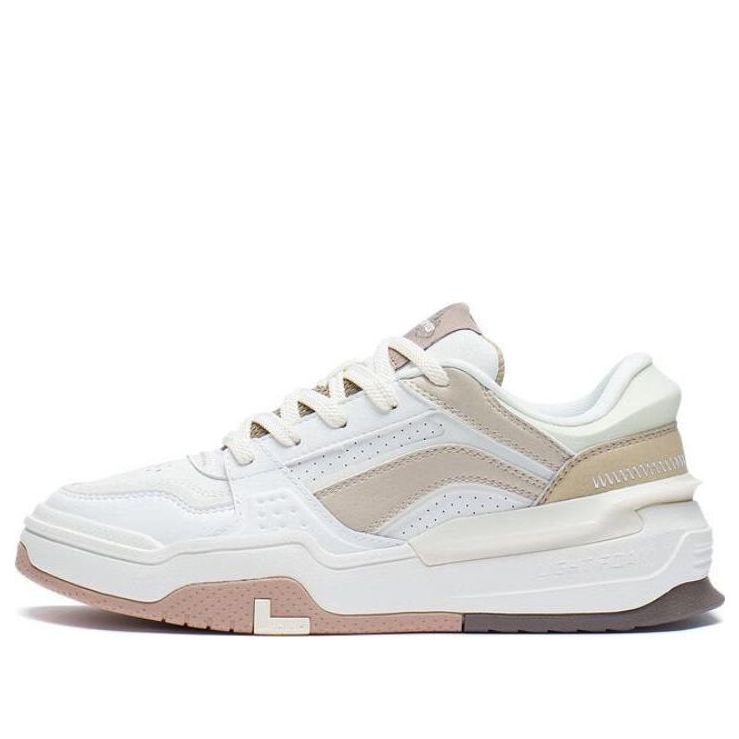 (WMNS) Li-Ning AG Skate Shoes 'White Beige' AGCS246-3