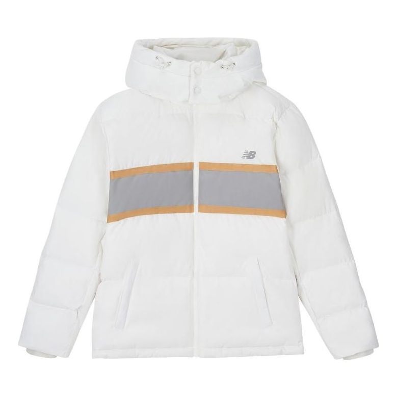 New Balance Sportswear Jacket 'White Grey' AMJ33341-CIC