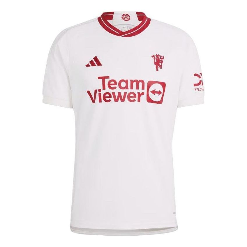 adidas Manchester United 23/24 Third Jerseys 'White Red' IP1741