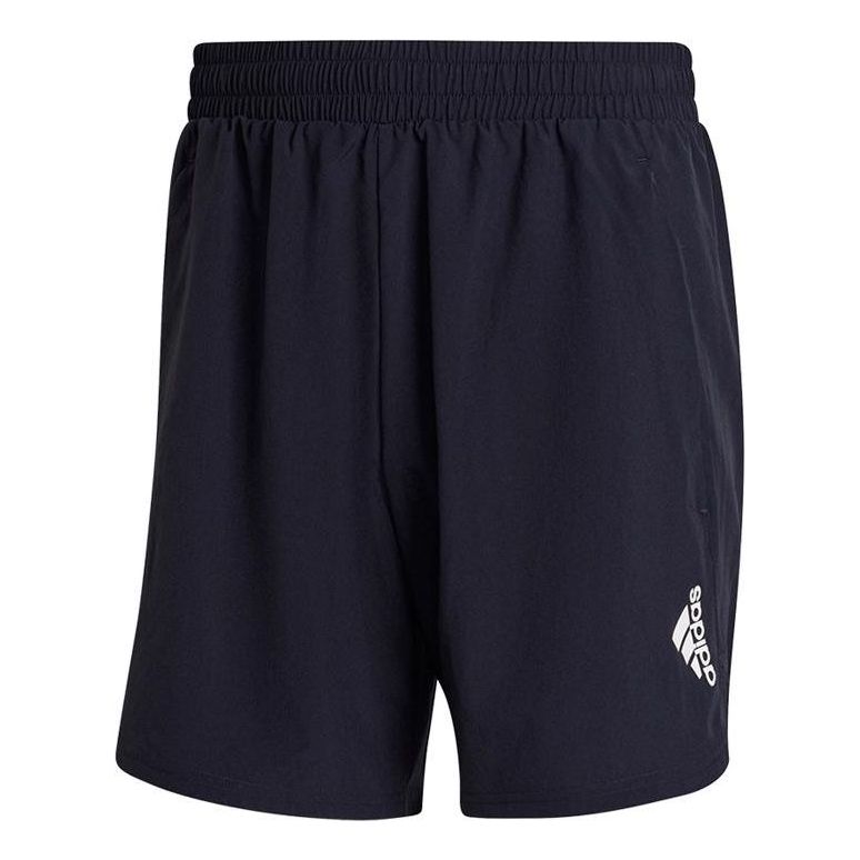 adidas Solid Color Woven Shorts Blue HF7208
